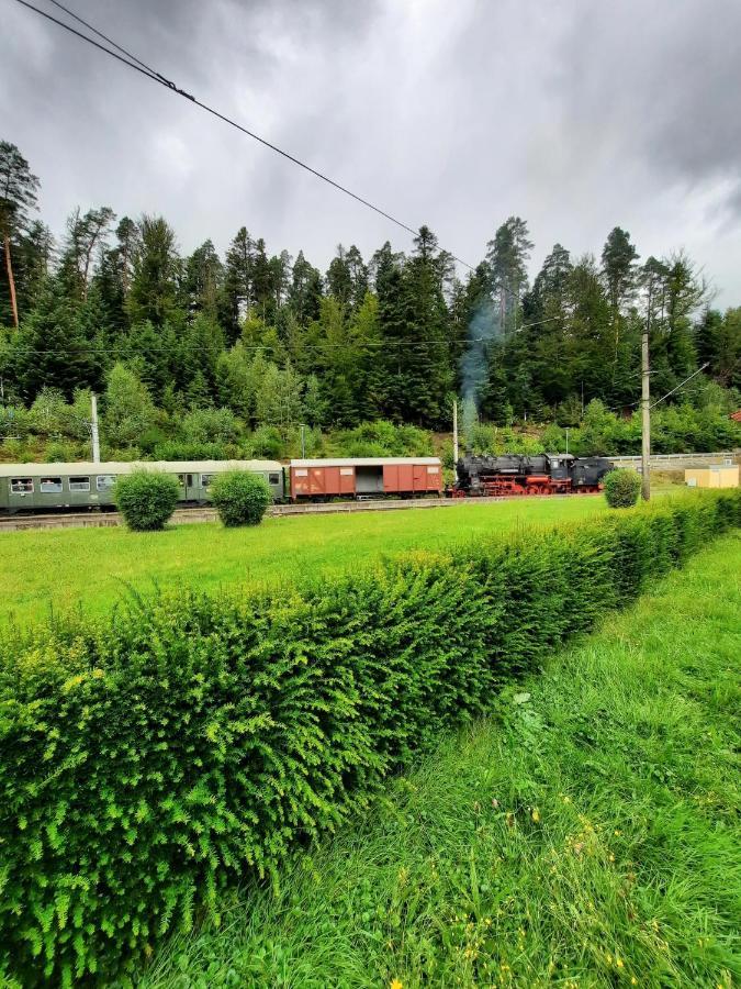 Ferienwohnung Am Wald Bad Herrenalb Eksteriør billede